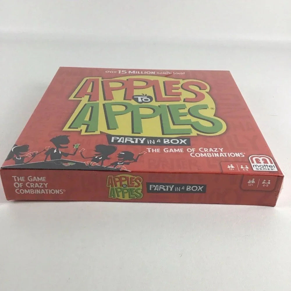 Apples To Apples Party In A Box Family Fun Game Crazy Combinations Cards New